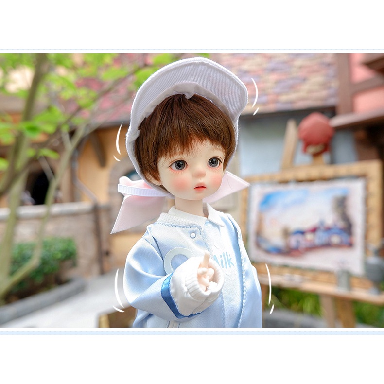 Trang phục bóng chày đáng yêu cho búp bê tỉ lệ 1/6 (bán lẻ)