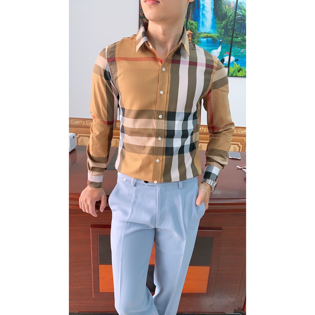 Áo sơ mi nam caro CAO CẤP (ẢNH THẬT) #8