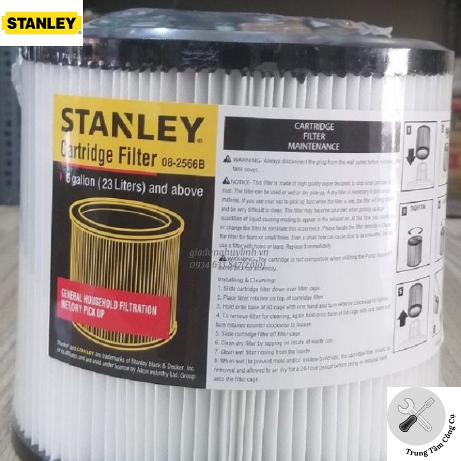 Lọc bụi dạng khuôn Stanley 08-2566B