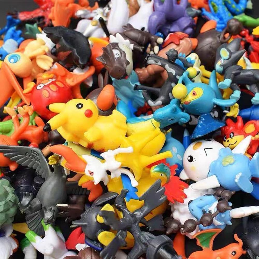Bộ 24-120 Mô Hình Đồ Chơi Pokemon Kích Thước 2-4cm
