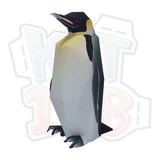 Mô hình giấy động vật Chim cánh cụt Hoàng Đế