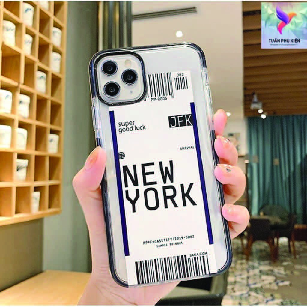 Ốp Lưng Iphone ⚡ Ốp Lưng Điện Thoại Iphone Ticket Chất PM ⚡ Full Size Từ Iphone 6 - 11 Promax - Tuấn Case 75