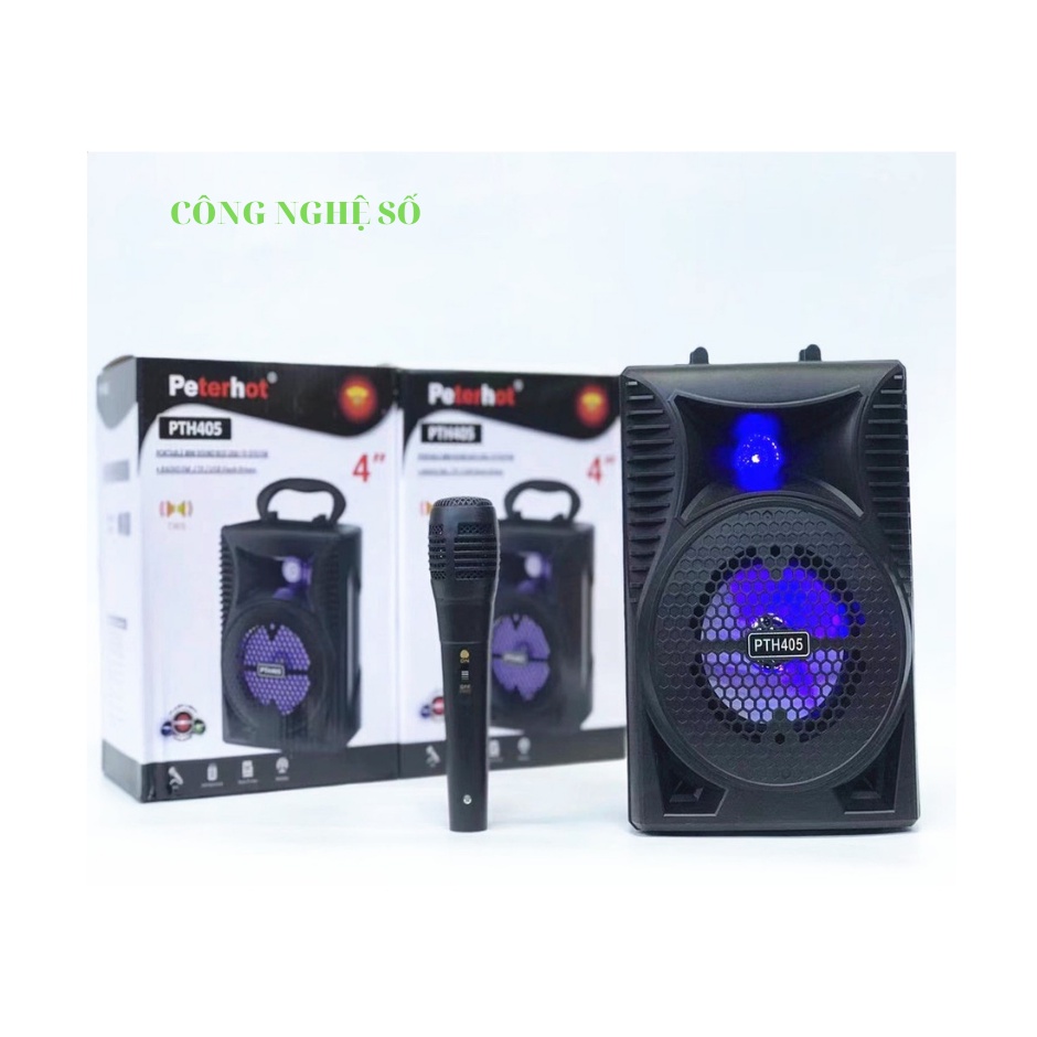 Loa bluetooth, loa karaoke cực hay PTH403 công suất lớn chất lượng cao