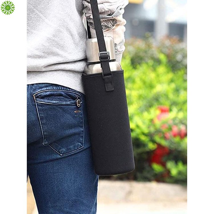 Túi Đựng Bình Nước 750ML Kèm Dây Đeo Vai Tùy Chỉnh Tiện Dụng Cho Các Hoạt Động Ngoài Trời CR1