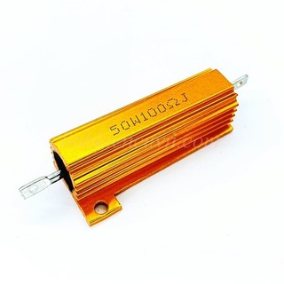 Điện trở nhôm 50w 100r 5% rx24 50w100r
