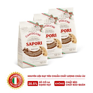 Bánh quy socola giòn Sapori gói 175g