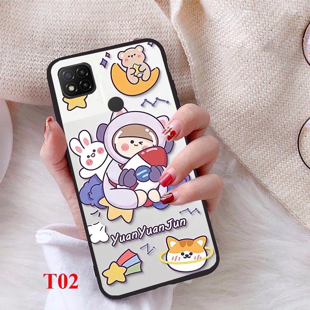Ốp lưng Xiaomi Redmi 9C in hình vũ trụ đẹp, cute, Ốp lưng lưng điện thoại viền dẻo siêu chất Như Ý