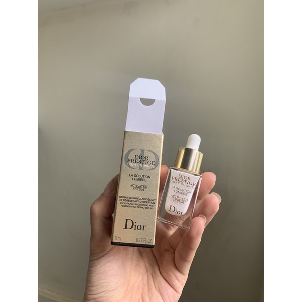 Serum dưỡng trắng da Dior Prestige Light In White La Sollution Lumiere