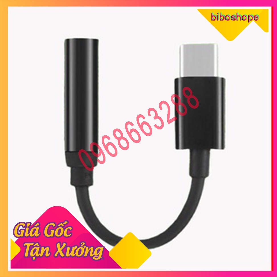 🚀Free ship🚀 Jack Chuyển Đổi tai nghe Type-C sang 3.5mm cho samsung, Huawei, xiaomi, iPad Pro ..