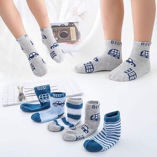 [Free Ship ] Set 10 Đôi Tất Ô Tô Cho Bé