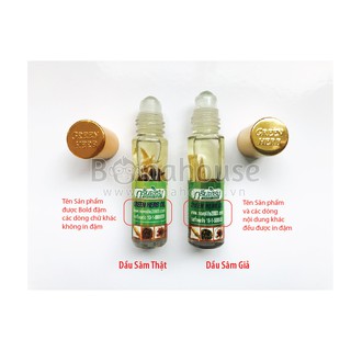 01 Chai Dầu Nhân Sâm Thảo Dược Green Herb