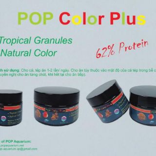 Thức ăn POP Color Plus cho cá cảnh