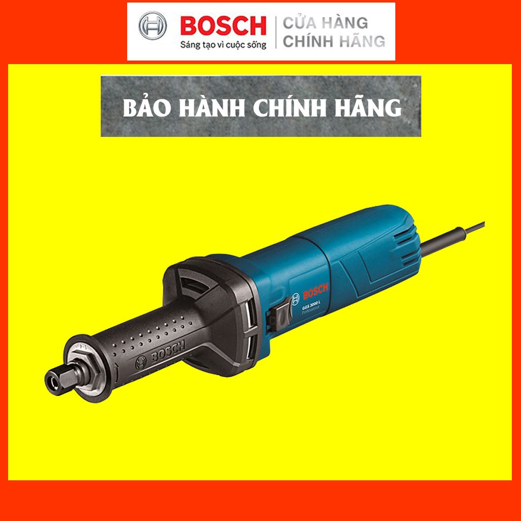 [CHÍNH HÃNG] Máy Mài Thẳng Bosch GGS 3000 L (6MM-300W), Giá Đại Lý Cấp 1, Bảo Hành Tại Các TTBH Toàn Quốc