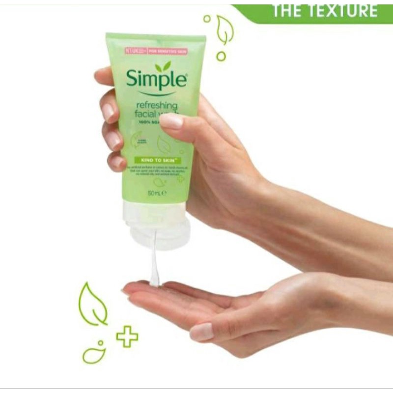 Sữa Rửa Mặt Simple Gel Kind To Skin 150ml