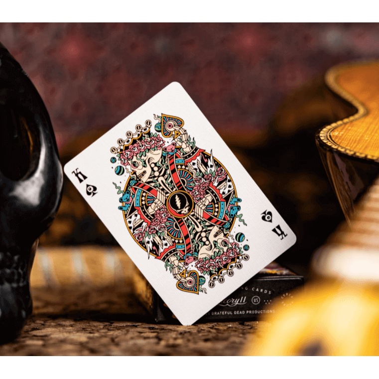 Bài tây, bài ảo thuật Grateful Dead Playing Cards by theory11 - Hàng chính hãng [Hàng Mỹ]