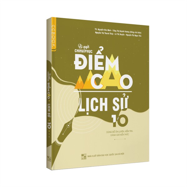 Sách - Combo Bí quyết chinh phục điểm cao Văn Sử Địa lớp 10