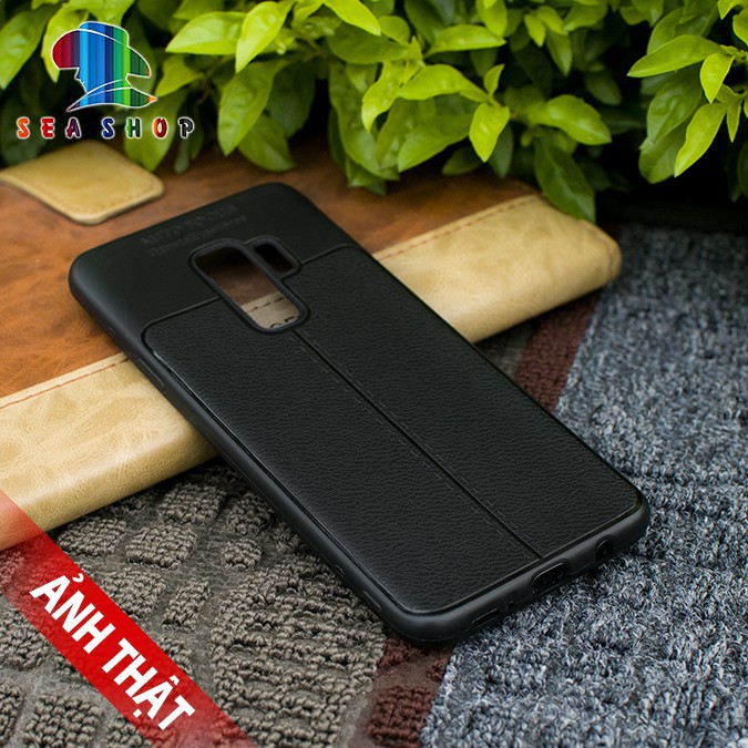 Ốp lưng Samsung Galaxy S9 Plus vân da loại A