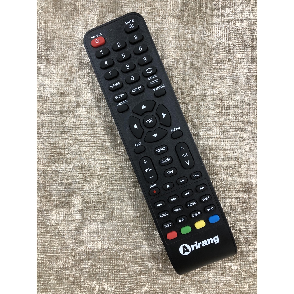 Remote điều khiển từ xa dành cho tivi Arirang-Hàng chất lượng tốt,mới 100%-Tặng kèm PIN