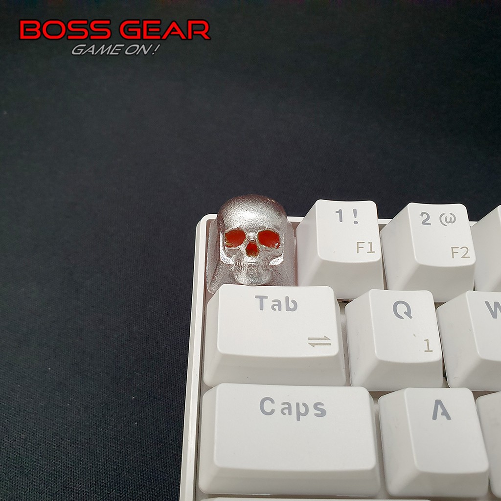 Keycap Lẻ hình đầu lâu xuyên LED cực ngầu