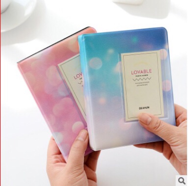 (Có sẵn) album ảnh galaxy, album ảnh polaroid hình galaxy