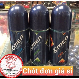 Lăn Khử Mùi Xmen 50ml Mùi WATER/FIRE/WOOD