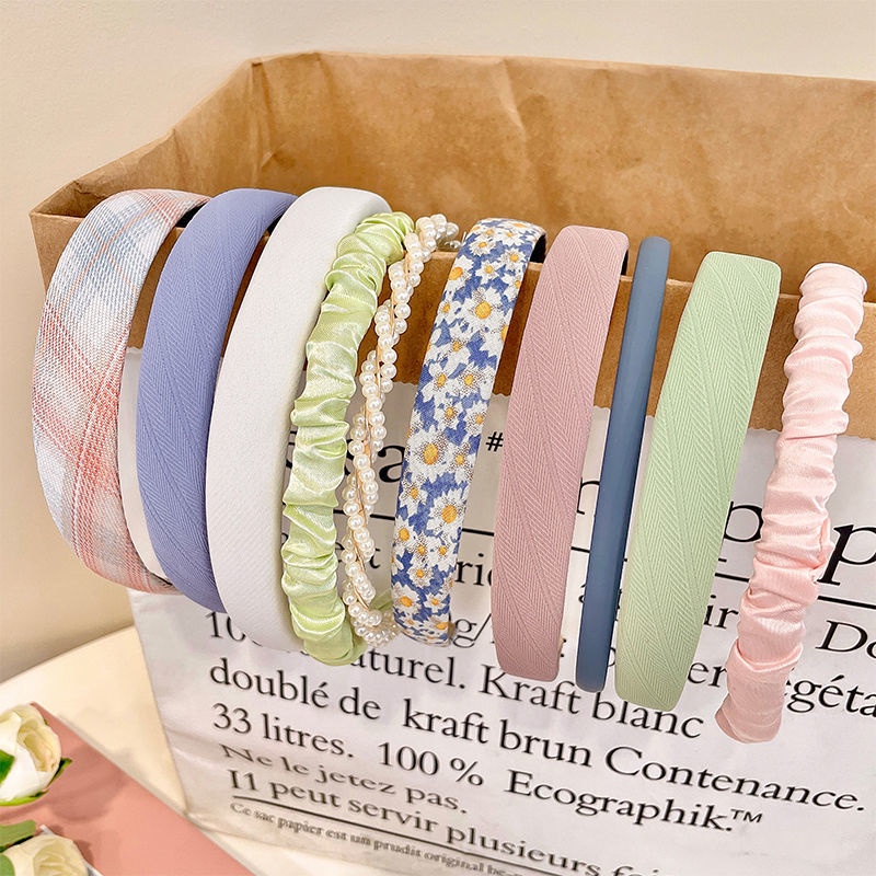 Set 3 Băng đô cài tóc rửa mặt Thời Trang Hàn Cho Nữ