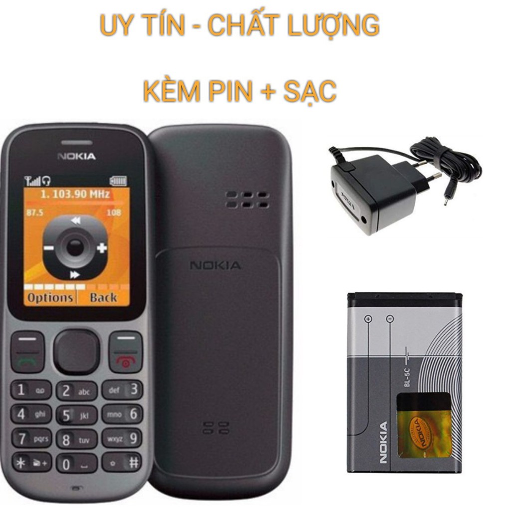 [nokia 100] điện thoại giá rẻ nokia 100 1sim, hàng mới công ty, BH 1 tháng | BigBuy360 - bigbuy360.vn