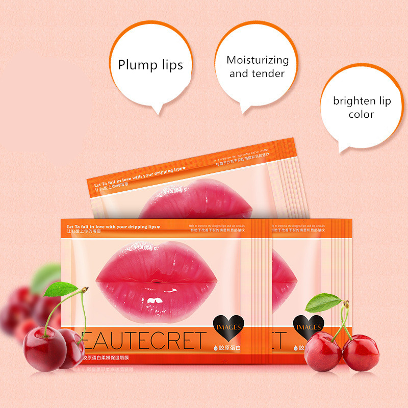 Mặt Nạ Môi Collagen Dưỡng Ẩm Chống Nứt Nẻ Image Hiệu Quả