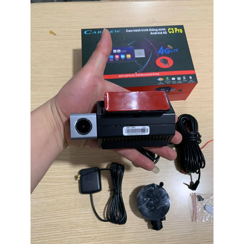 Camera hành trình android Carview C3 PRO 4G dẫn đường cảnh báo tốc độ giám sát từ xa | BigBuy360 - bigbuy360.vn
