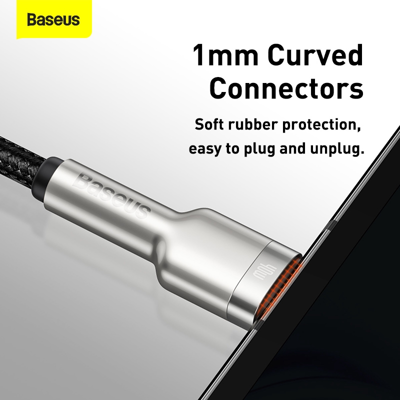 Cáp Sạc Baseus USB Type C Siêu Nhanh QC3.0 5A Cho Huawei / Xiaomi