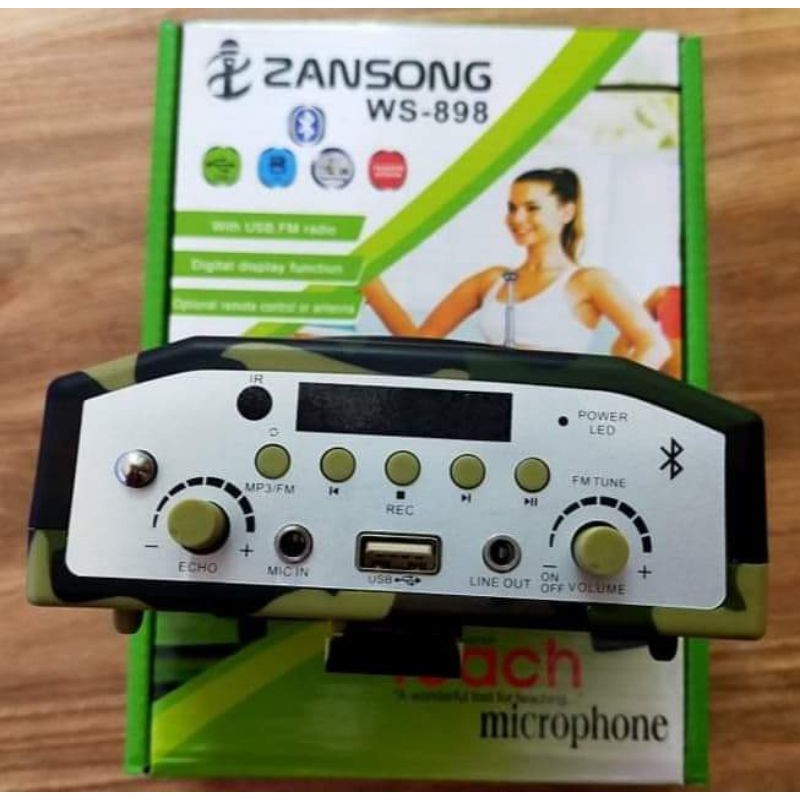Loa Bẫy Chim Ws898 Hàng 3 Pin Chuẩn Zansong