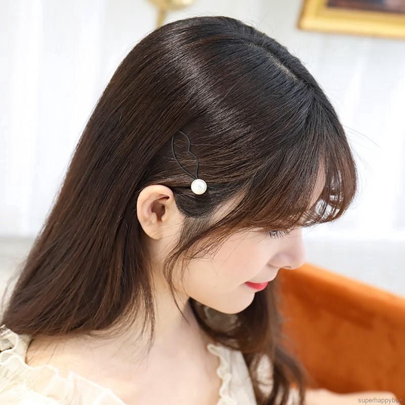 Kẹp tóc ngọc trai thời trang cho nữ