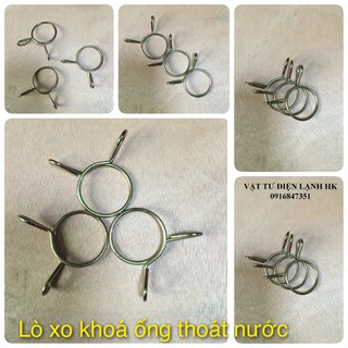 Lò xo khoá giữ ống thoát xả nước máy giặt
