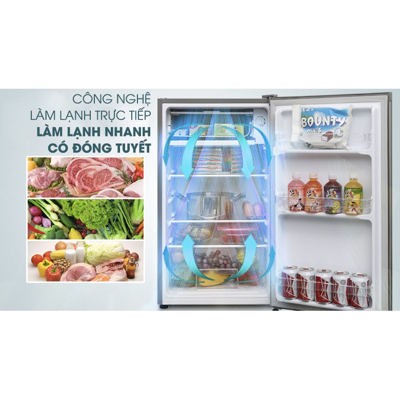 Tủ lạnh Electrolux  92 lít EUM0900SA