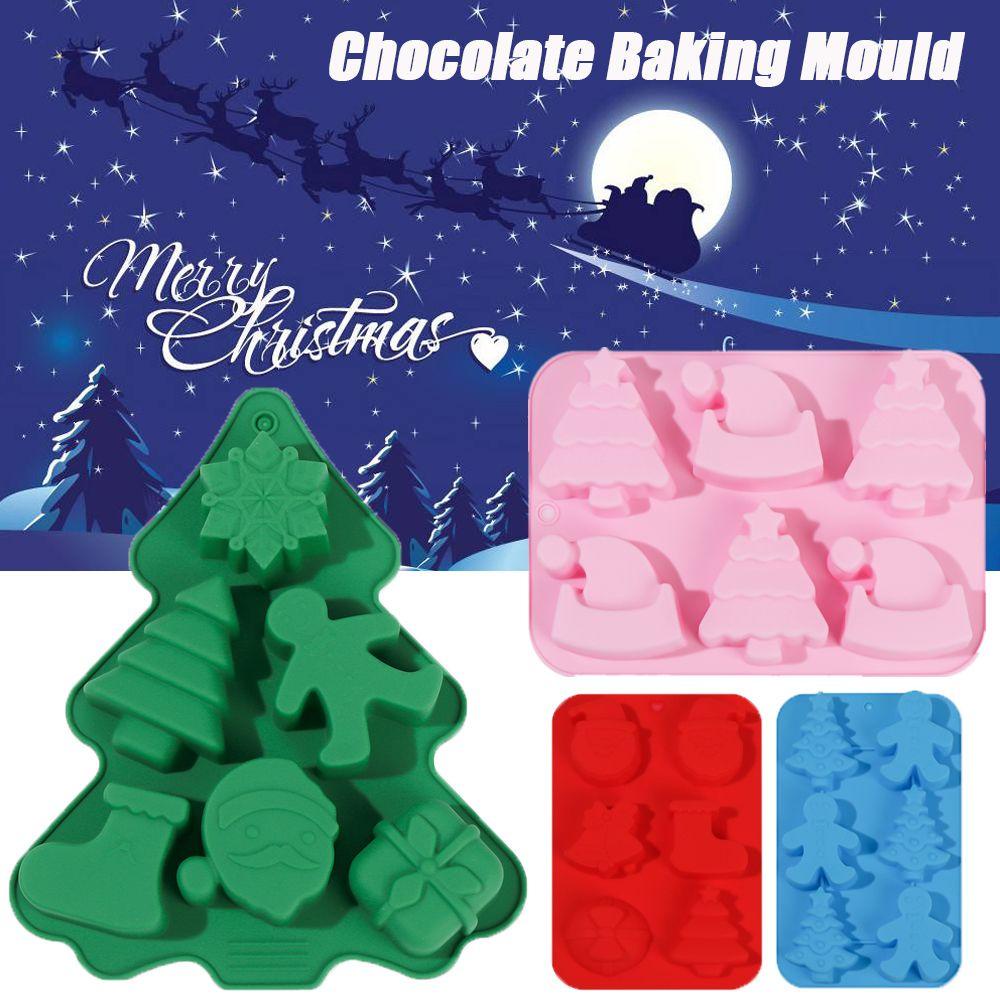Khuôn Làm Bánh / Sô Cô La Hình Ông Già Noel
