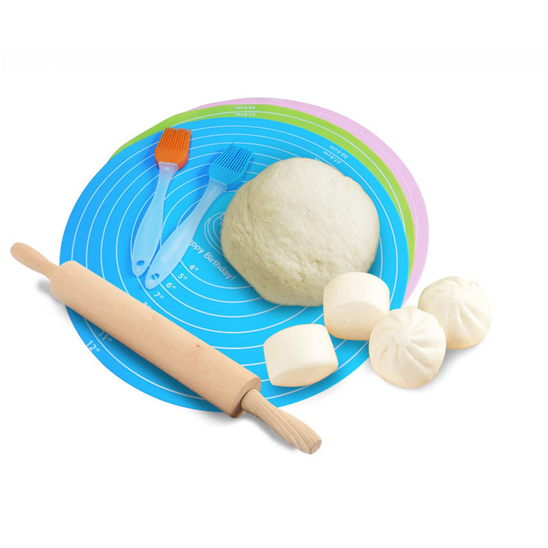 Thảm Silicon Nhào Bột Làm Bánh Chống Trượt