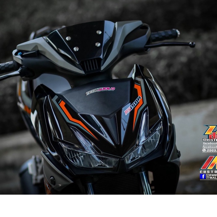 Tem rời Winner x đen cam y15zr mẫu mới , tem 3 lớp cao cấp