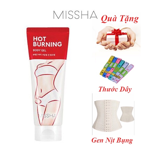 Kem Tan Mỡ Bụng Đùi Missha Hot Burning Hàn Quốc.