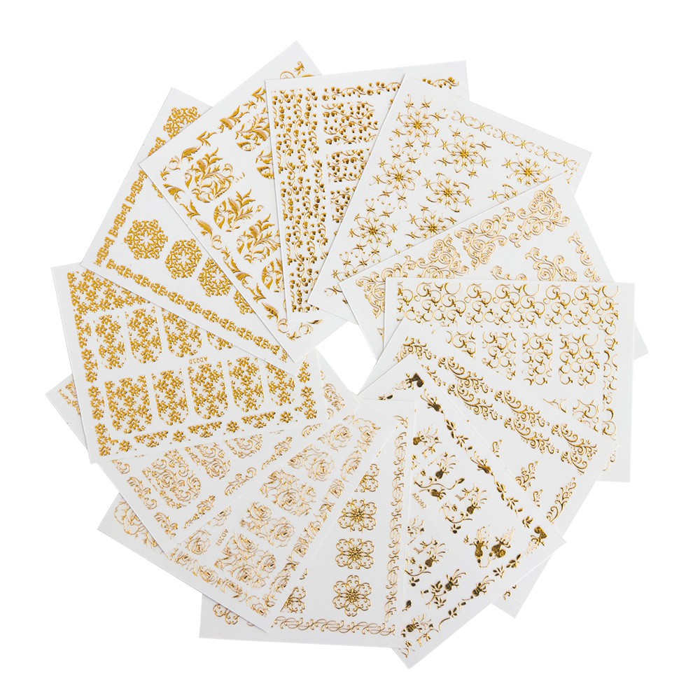 Miếng dán trang trí móng tay nghệ thuật 3D