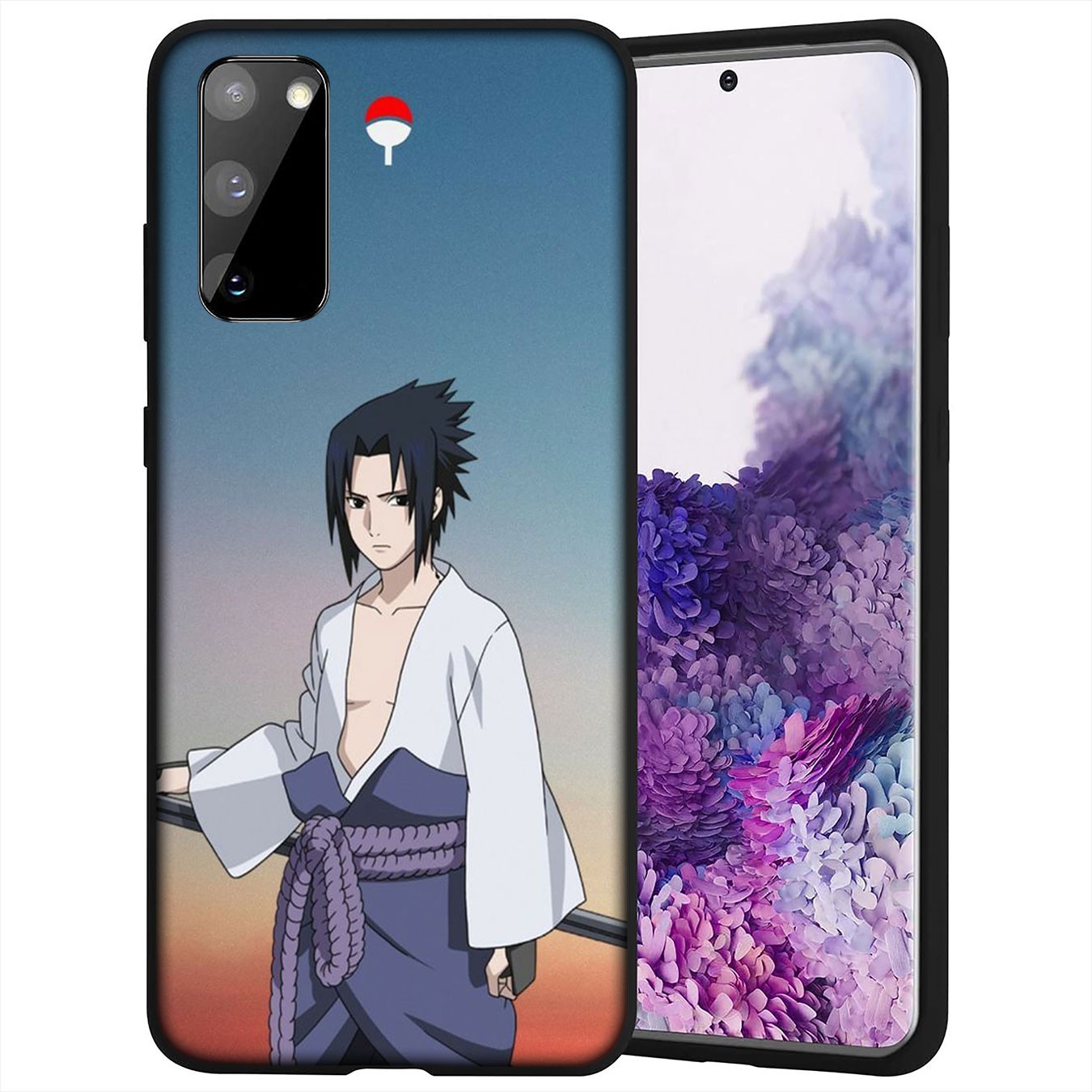 Samsung Galaxy A02S J2 J4 J5 J6 Plus J7 Prime A02 M02 j6+ A42 + Casing Soft Silicone Akatsuki Sasuke NARUTO Phone Case