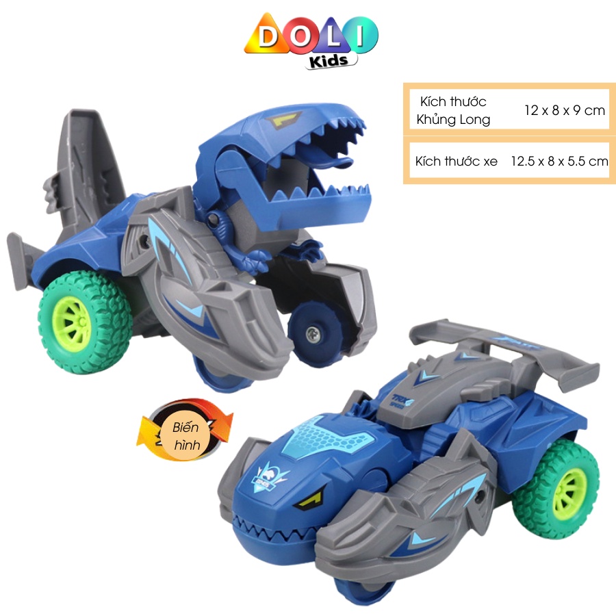 Đồ chơi trẻ em ô tô khủng long biến hình cho bé thông minh vận động