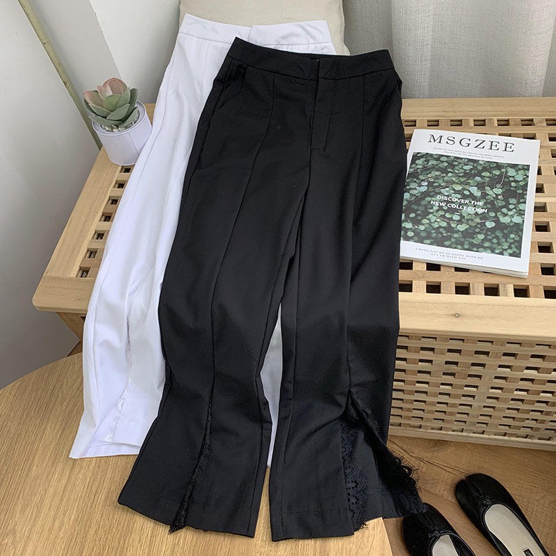 Quần Tây Ống Xẻ Phối Ren Thời Trang Hàn Quốc Size # 1 | BigBuy360 - bigbuy360.vn