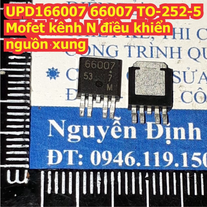 2 con UPD166007 66007 TO-252-5 Mofet kênh N điều khiển nguồn xung kde7965