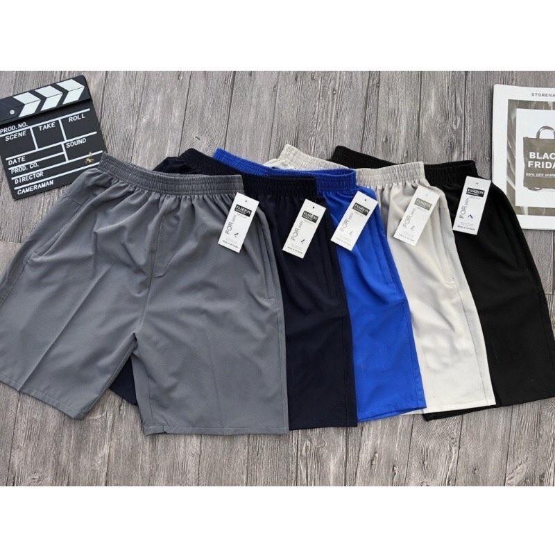 QUẦN short nam gió dày dặn thoáng mát PABAKO  + Có 5 màu + Size L XL XXL