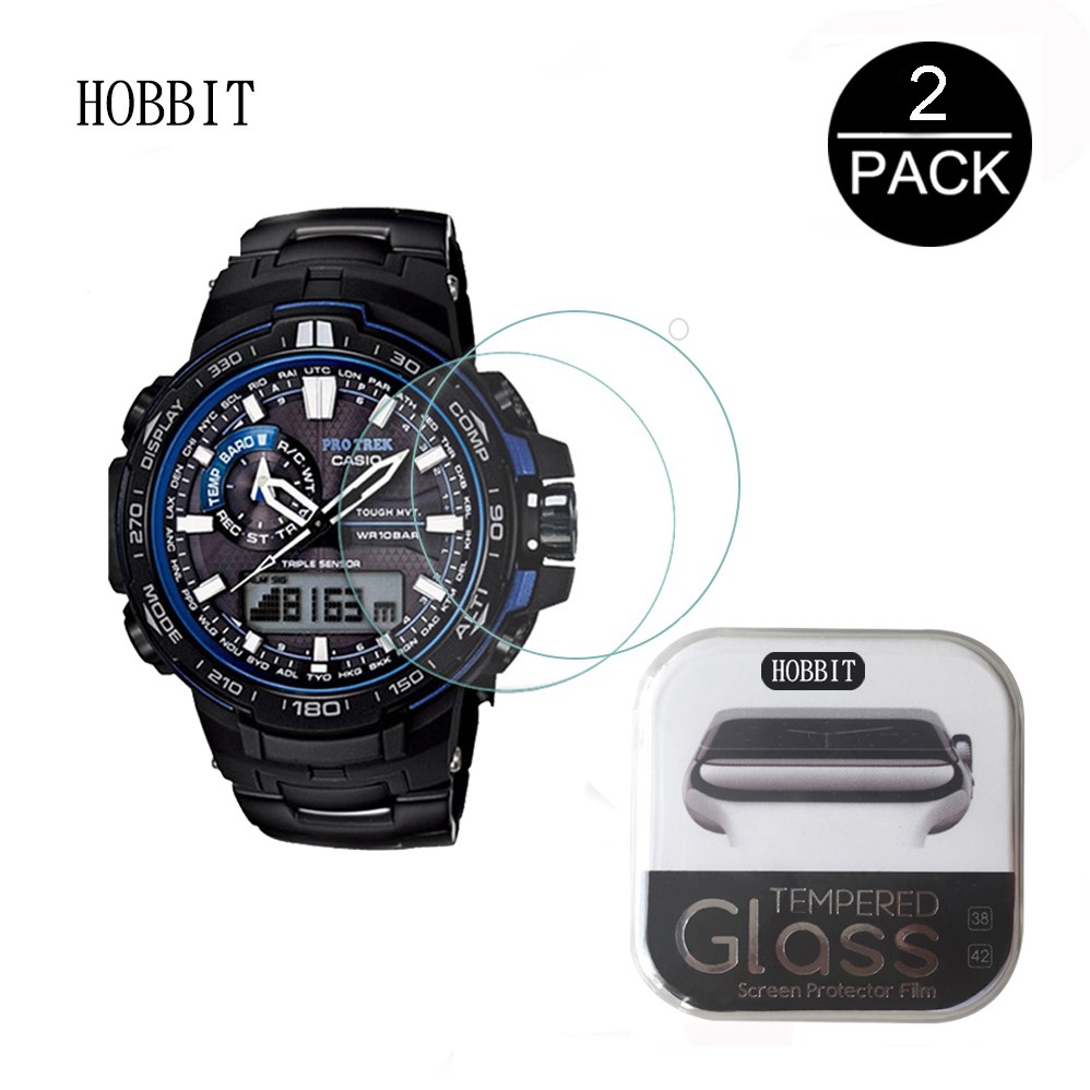 YIFILM Kính cường lực bảo vệ màn hình đồng hồ tiện dụng cho Casio G-Shock Ga-110 Ga-100 Ga100 Ga110 2.5d