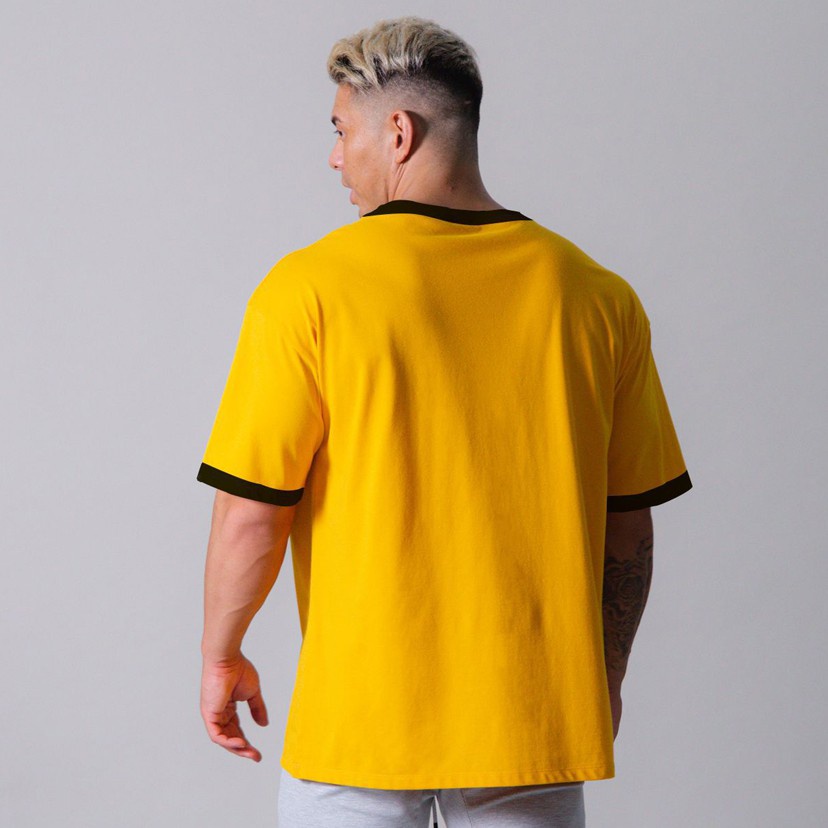 Áo Thun Cotton Tay Ngắn Họa Tiết Kẻ Sọc Thoải Mái Size M-3XL Cho Nam