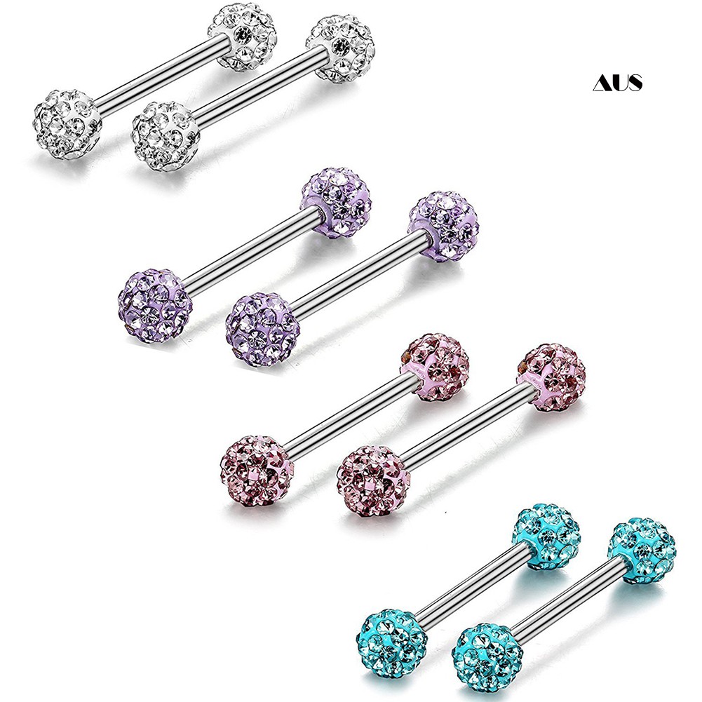 Khuyên Xỏ Cơ Thể Đính Đá Thời Trang Cá Tính