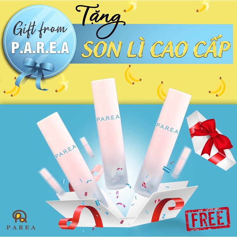 Có Sẵn[Set Tặng 1 SON LÌ ] Son Khử Thâm Môi P.A.R.E.A(CHU LIPSTICK)