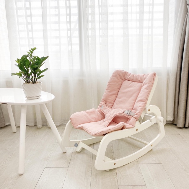 GHẾ GỖ BẬP BÊNH ROCKING BABY CHAIR