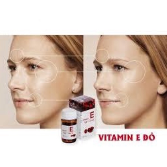 Vitamin E Đỏ, Sáng Da, Mờ Thâm Nám, Tăng Cường Hệ Miễn Dịch (Hàm Lượng 270mg)/50g [ CHÍNH - HÃNG ]